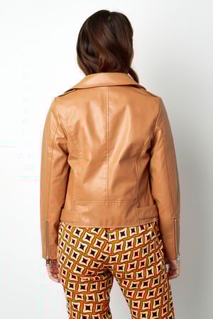 PU-Lederjacke – Silber h5 Bild12